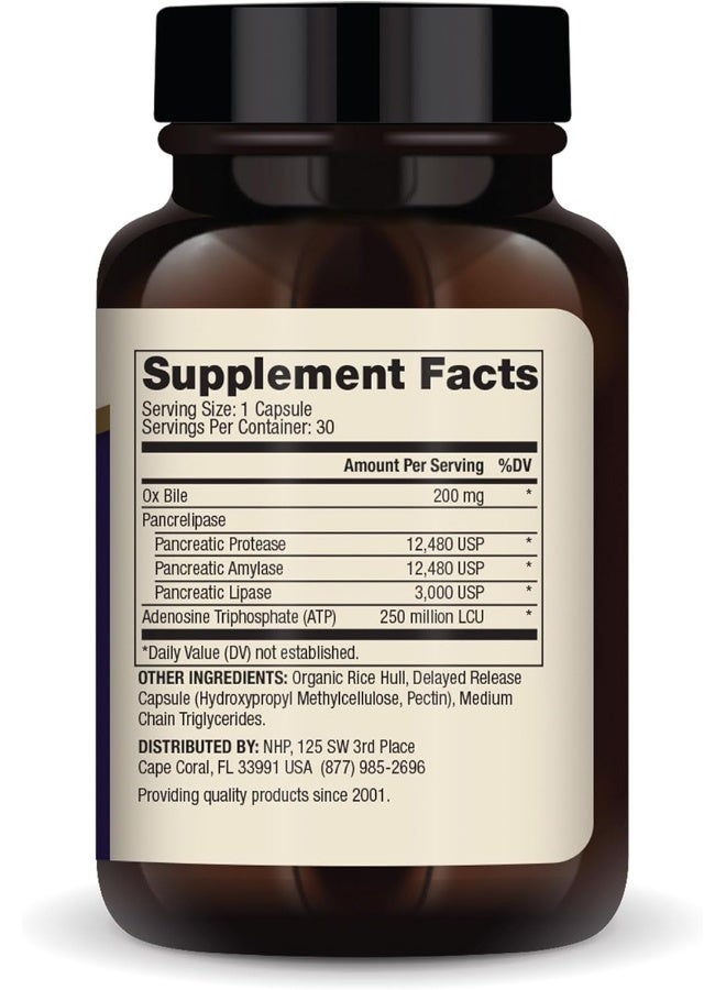 Dr. Mercola - Gallbladder Enzymes 30 Capsules - Image 3